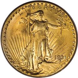 1931 $20 MS66 PCGS