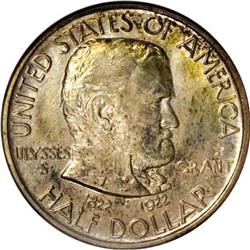 1922 50C Grant with Star MS66 NGC