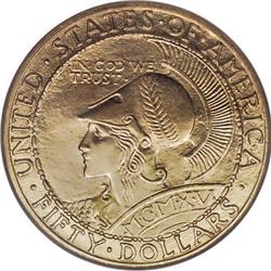 1915-S $50 Panama-Pacific 50 Dollar