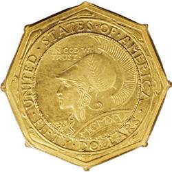 1915-S $50 Panama-Pacific 50 Dollar Octagonal