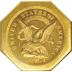 1851 $50 LE Humbert Fifty Dollar, 880 Thous.