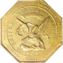 1851 $50 RE Humbert Fifty Dollar, 880 Thous.