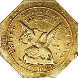 1851 $50 RE Humbert Fifty Dollar, 887 Thous.