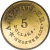 A.Bechtler $5 Restrike PR63 PCGS