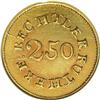 (1837-42) $2 1/2 C. Bechtler Quarter Eagle, 64G.