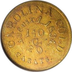 (1834-37) $5 C. Bechtler Five Dollar, 20 Distant