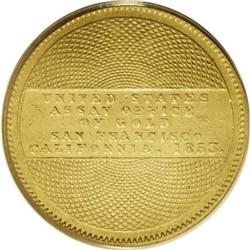 1853 $10 Assay Office Ten Dollar, 884 Thous.