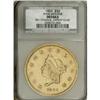 Image 3 : 1855 $50 Wass Molitor Fifty Dollar--Reverse