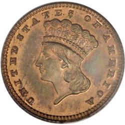 1884 G$1 Gold Dollar, Judd-1733, Pollock-1944