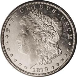 1878 7/8TF $1 Strong MS64 Deep Mirror Prooflike