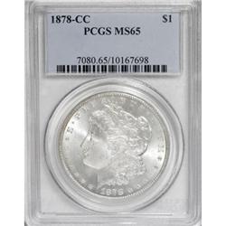 1878-CC $1 MS65 PCGS