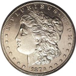 1879-CC $1 MS62 Prooflike PCGS.