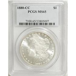 1880-CC $1 MS65 PCGS