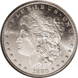 1880-CC $1 MS66 Prooflike NGC