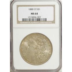 1880-O $1 MS64 NGC