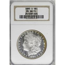 1880-S $1 MS66 Prooflike NGC