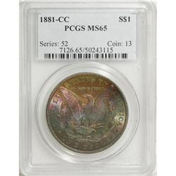 1881-CC $1 MS65 PCGS