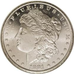 1881-CC $1 MS65 Deep Mirror Prooflike NGC