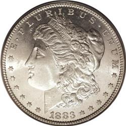 1883 $1 MS66 Prooflike PCGS.