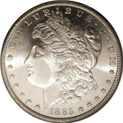 1885-CC $1 MS66 Prooflike PCGS.