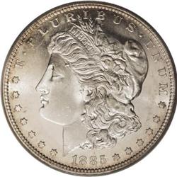 1885-S $1 MS64 Prooflike PCGS.