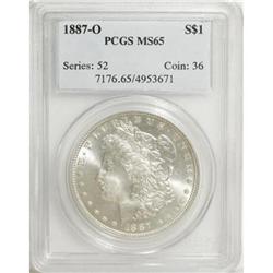 1887-O $1 MS65 PCGS
