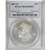 Image 1 : 1887-O $1 MS64 Deep Mirror Prooflike PCGS.