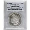 Image 1 : 1891-CC $1 MS64 Prooflike PCGS