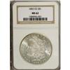 Image 1 : 1892-CC $1 MS62 NGC