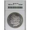 Image 1 : 1892-CC $1 MS62 Prooflike ANACS