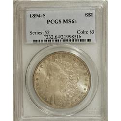 1894-S $1 MS64 PCGS