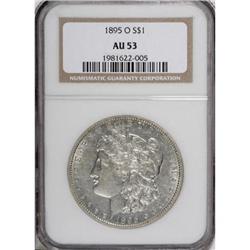 1895-O $1 AU53 NGC
