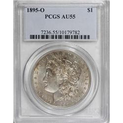 1895-O $1 AU55 PCGS.