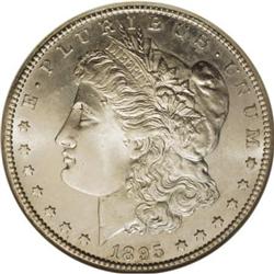 1895-S $1 MS64 NGC