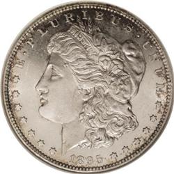 1895-S $1 MS63 Deep Mirror Prooflike ANACS.