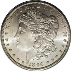 1896-O $1 MS62 ANACS