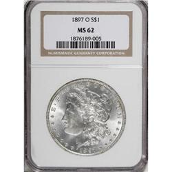 1897-O $1 MS62 NGC