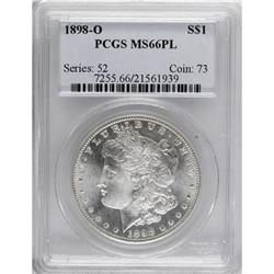 1898-O $1 MS66 Prooflike PCGS.
