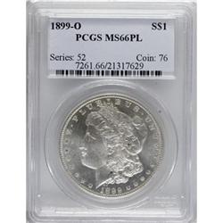 1899-O $1 MS66 Prooflike PCGS.