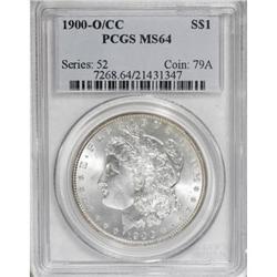 1900-O/CC $1 MS64 PCGS