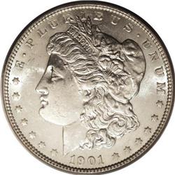 1901 $1 MS61 PCGS.