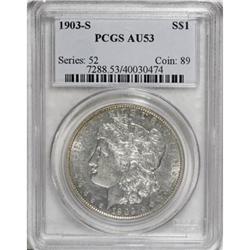 1903-S $1 AU53 PCGS