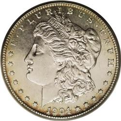 1904-S $1 MS62 PCGS