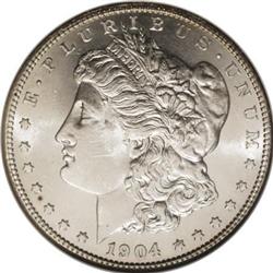 1904-S $1 MS63 NGC