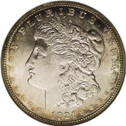 1921-D $1 MS64 Deep Mirror Prooflike NGC