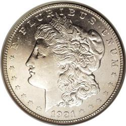 1921-S $1 MS63 Prooflike NGC