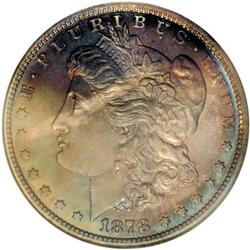1878 7TF $1 Reverse of 1878 PR65 NGC