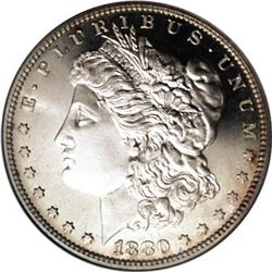 1880 $1 PR66 Cameo NGC