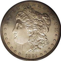1881 $1 PR64 PCGS