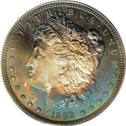 1889 $1 PR64 Cameo PCGS